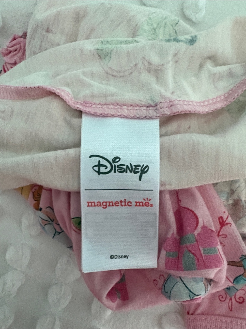 Magnetic Me Disney Princess Footie with Ruffle Size 3-6 M - Picture 6 of 7
